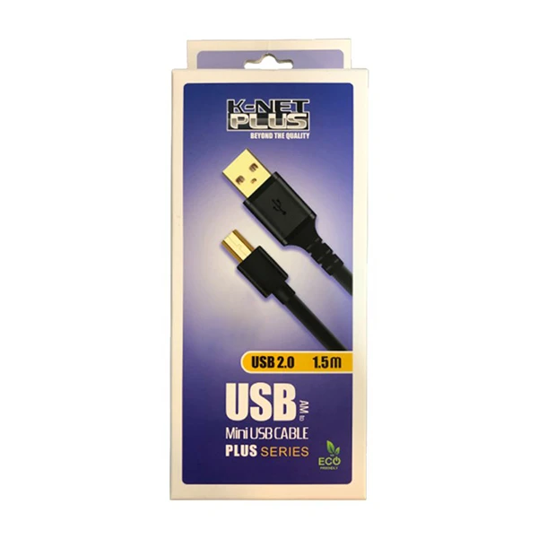 کابل USB Mini 5Pin کی نت پلاس مدل KP-CU5A20151