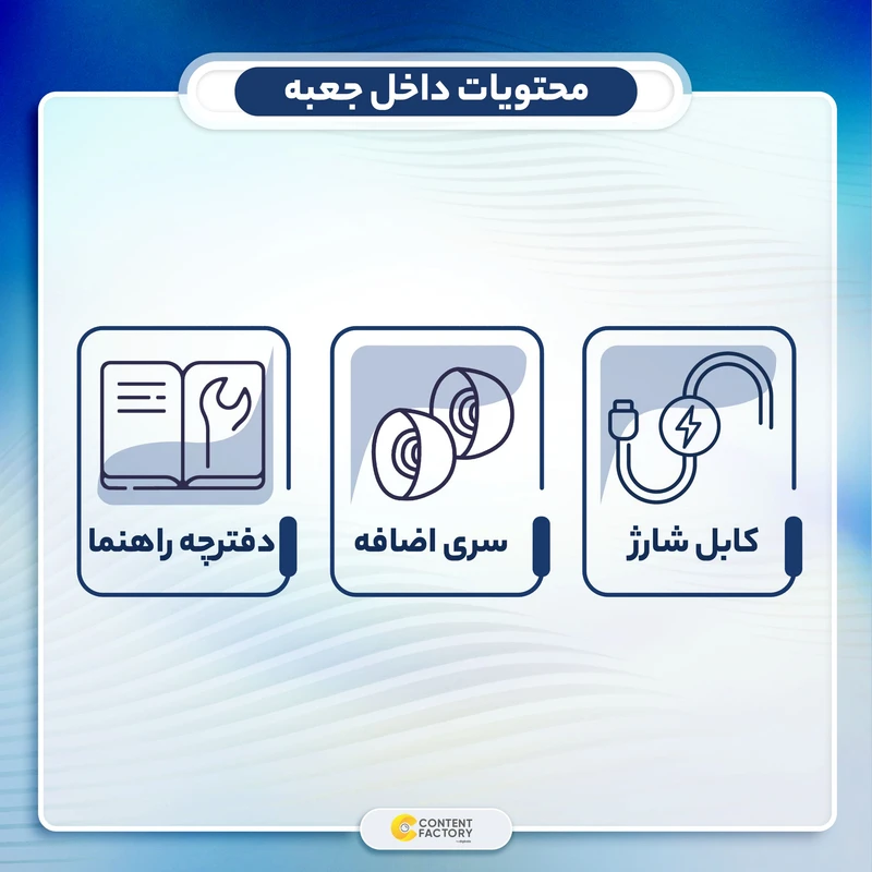 محصولات داخل جعبه ایرپاد